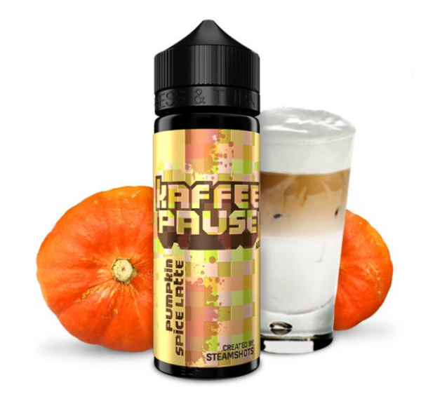 Steamshots - Kaffeepause Pumpkin Spice Latte 20ml Aroma Longfill