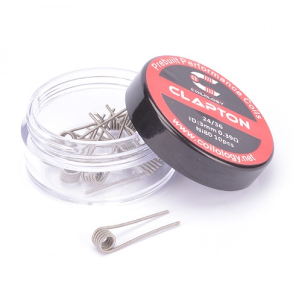 Coilology - Clapton 0,38 Ohm Ni80