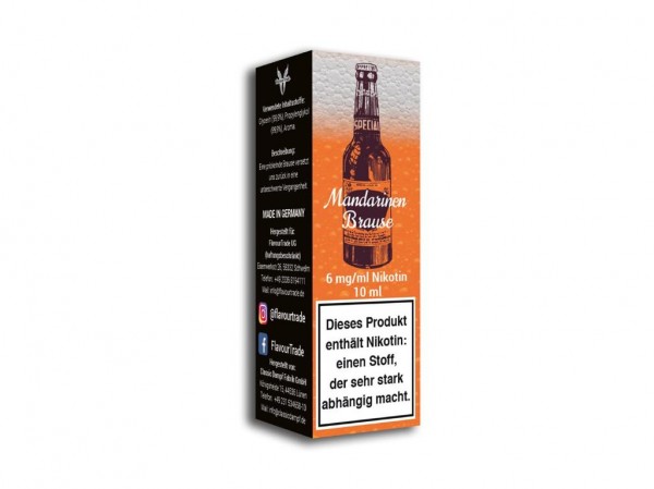 FlavourTrade - Mandrinenbrause 10ml Liquid MHD 10/21