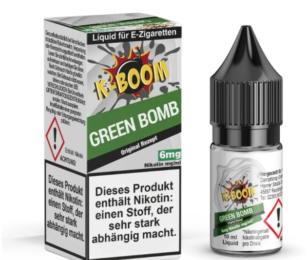 K-Boom - Green Bomb 10ml Liquid
