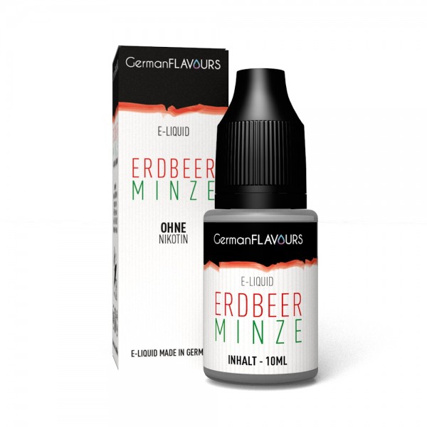 GermanFlavours - Erdbeer Minze 10ml Liquid