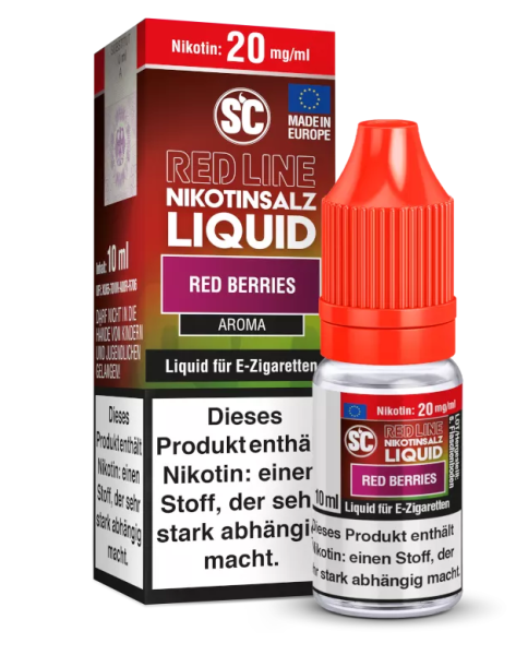 SC - Red Line - Red Berries - Nikotinsalz Liquid