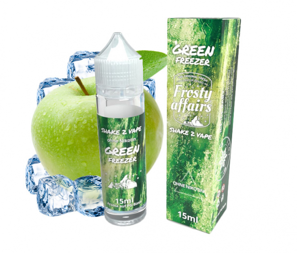 Frosty Affairs - Green Freezer 15ml Aroma Longfill