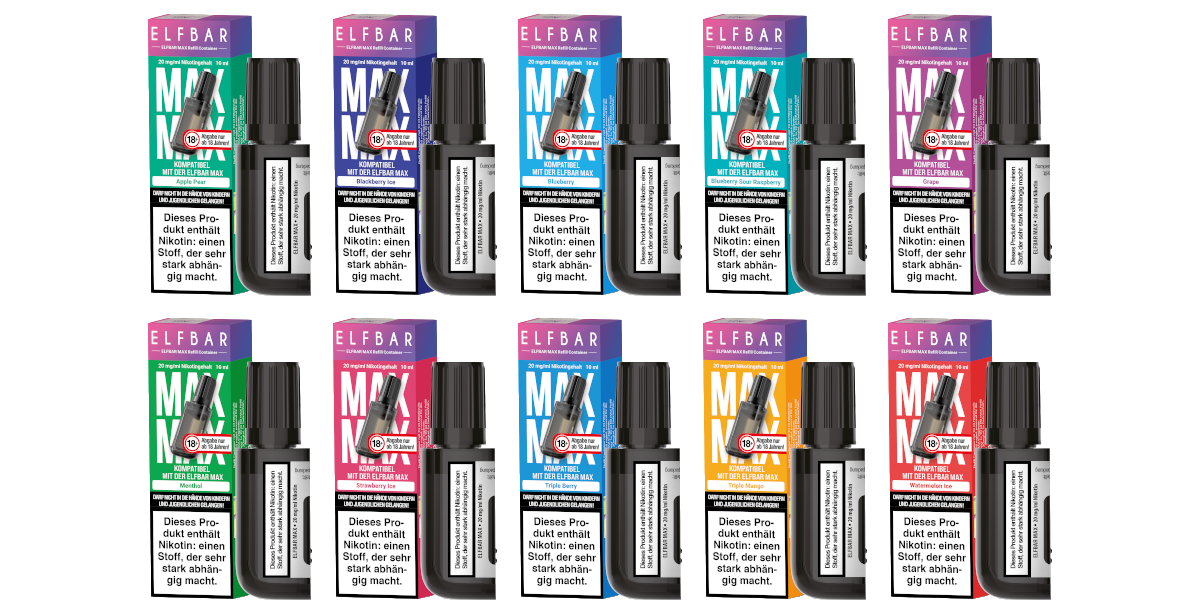 Elfbar - Max Refill Container | Elfa | Elfbar | Liquids