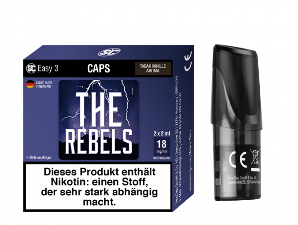 InnoCigs - Easy 3 Caps The Rebells ( 2er Pack )