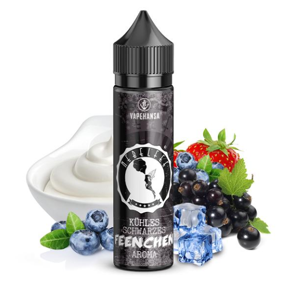 Nebelfee's Kühles Schwarzes Feenchen 10ml Aroma Longfill