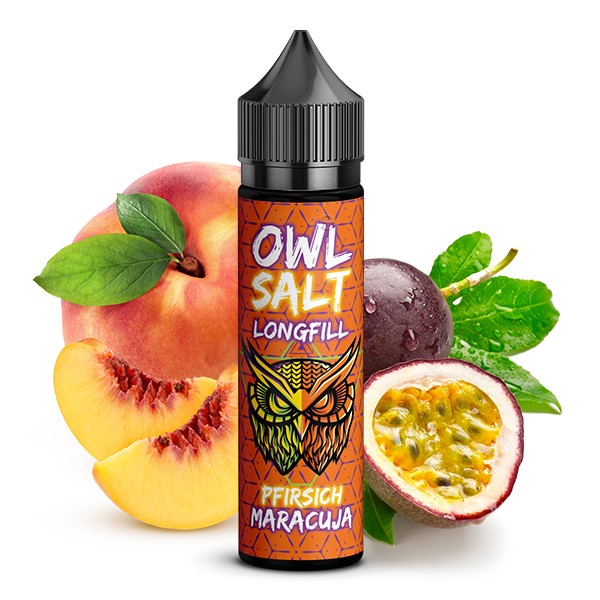 OWL - SALT Pfirsich Maracuja Aroma 10ml