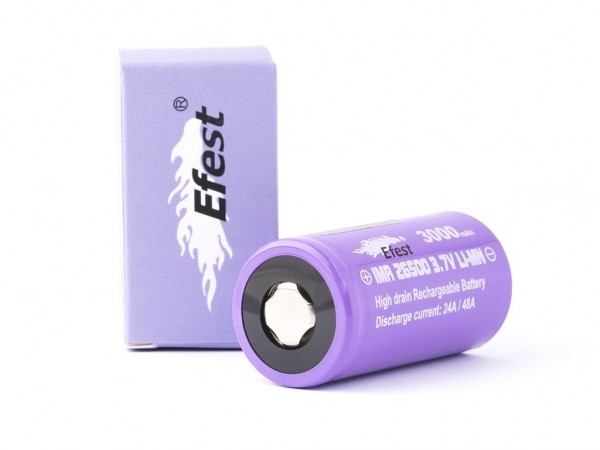 Efest Akku IMR 26500 purple