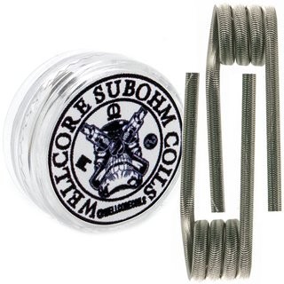 Wellcore Coils - Alien Fused Clapton Low-Ohm - Ni80 0,1 Ohm (Dual)