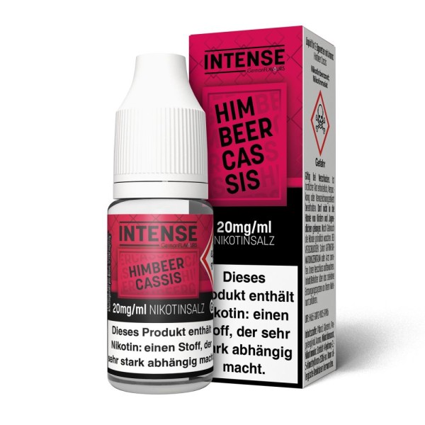 Intense - Himbeer Cassis Nikotinsalz e-Liquid 10ml