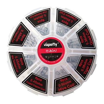Vapefly - 48 Pre-made Coils 8 in 1