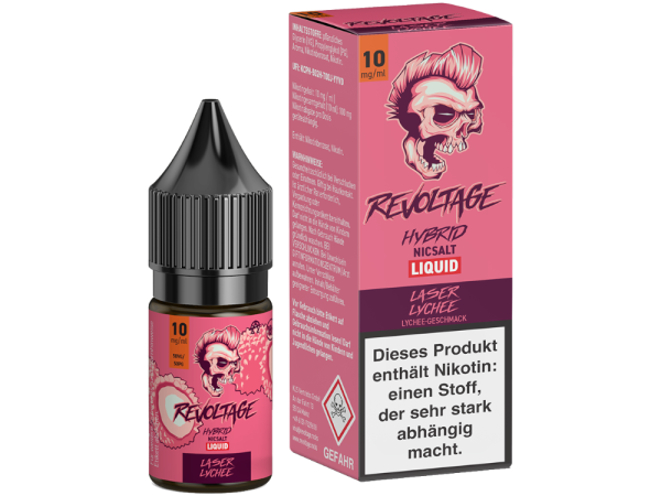 Revoltage - Laser Lychee 10ml Hybrid Nikotinsalz Liquid