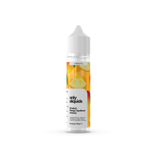 Only Fruits - Mango Ananas Aprikose 15ml Aroma