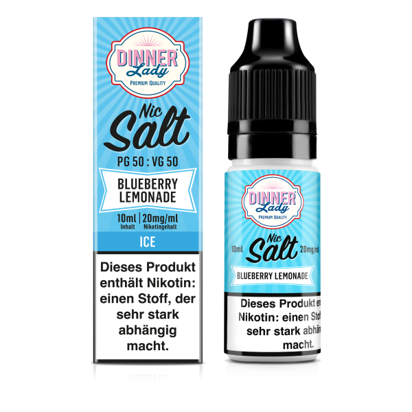 Dinner Lady - Blueberry Lemonade 10ml Nikotinsalz Liquid