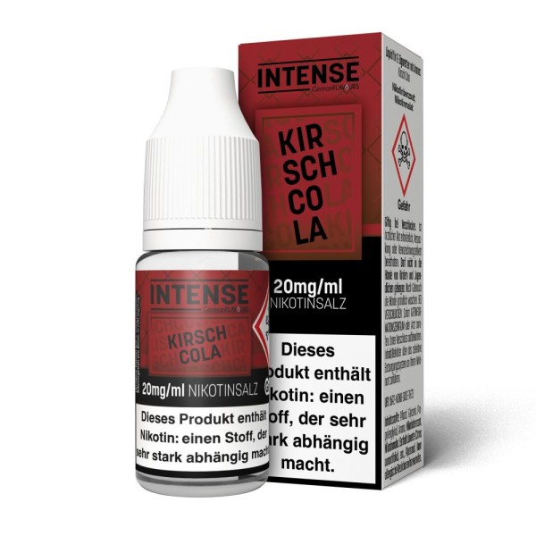 Intense - Kirsch Cola Nikotinsalz e-Liquid 10ml