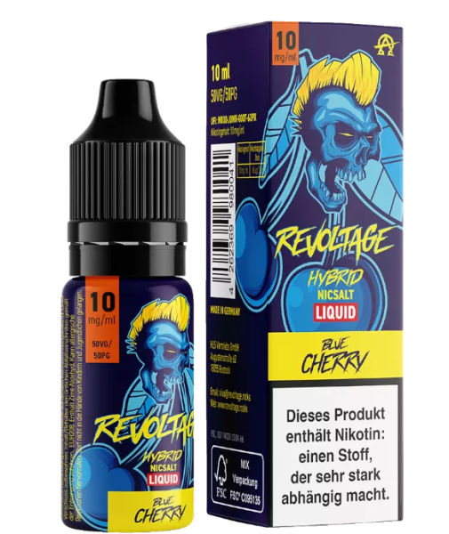 Revoltage - Blue Cherry 10ml Hybrid Nikotinsalz Liquid