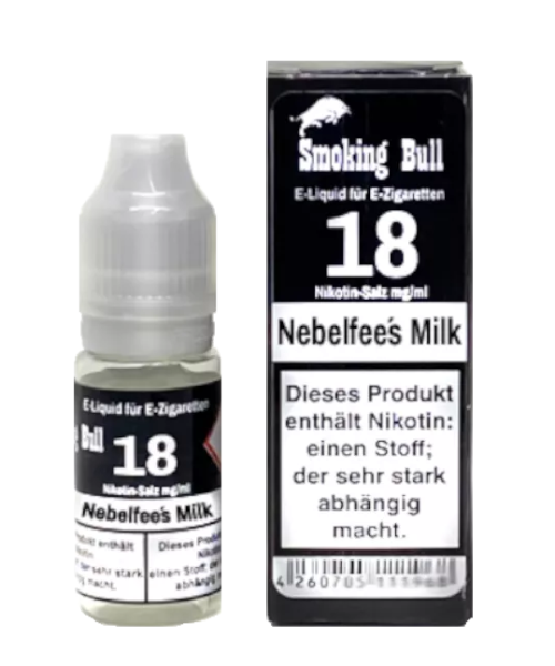 Smoking Bull - Nebelfee´s Milk 10ml Nikotinsalz Liquid