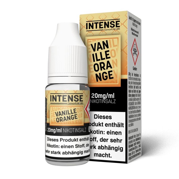 Intense - Vanille Orange Nikotinsalz e-Liquid 10ml