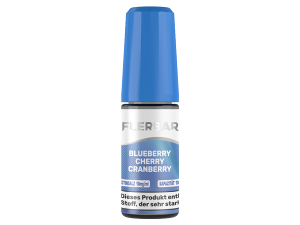 Flerbar - Blueberry Cherry Cranberry- Nikotinsalz Liquid