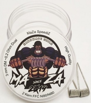 Maza Handmade Coils - Speediz ca 0.20 Ohm Dual