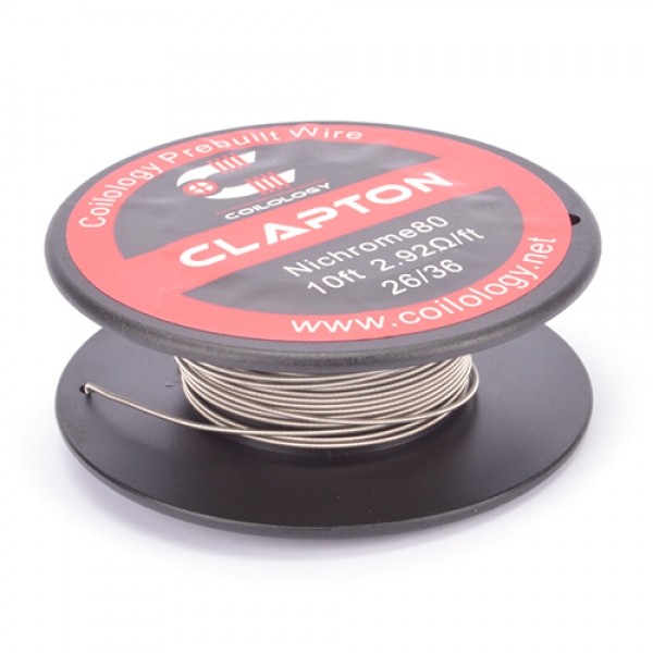 Coilology - Clapton Nichrome Spule (10ft) 26/36