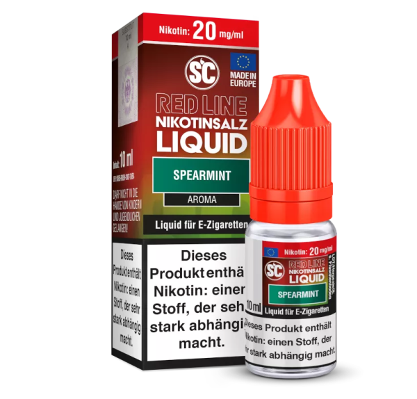 SC - Red Line - Spearmint - Nikotinsalz Liquid