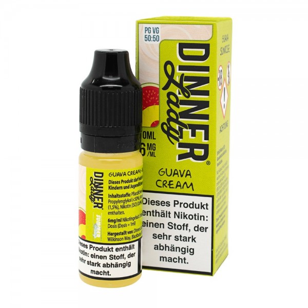 Dinner Lady - Guava Cream 10ml Liquid