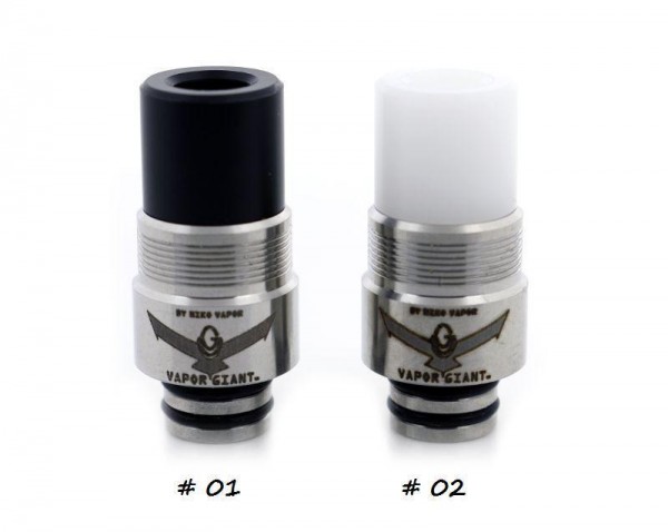 Vapor Giant Delrin Drip Tip Mittel