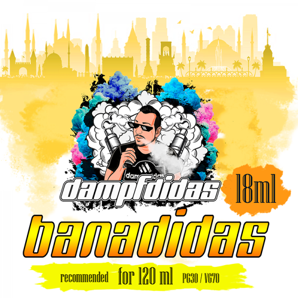 Dampfdidas - Bananidas 10ml Aroma Longfill