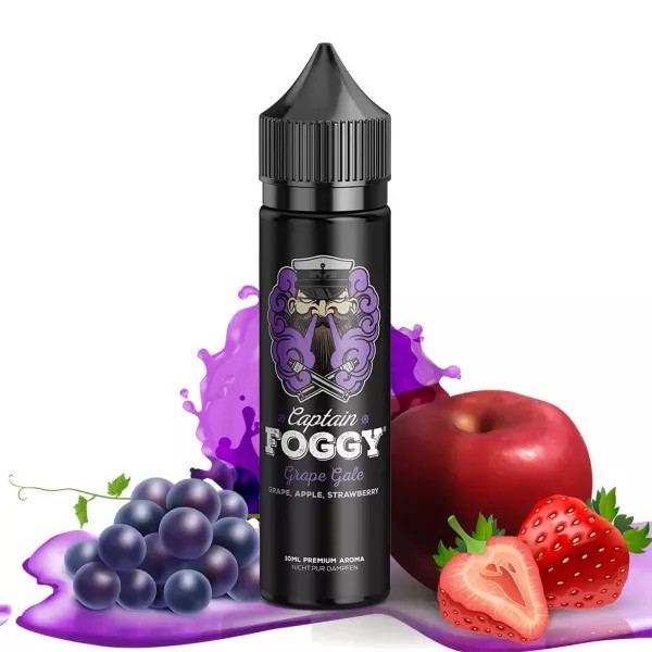 Captain Foggy - Grape Gale 10ml Aroma Longfill