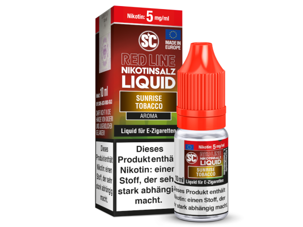 SC - Red Line - Sunrise Tobacco - Nikotinsalz Liquid