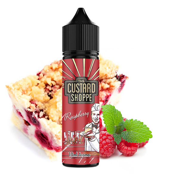 The Custard Shoppe - Raspberry 18ml Aroma