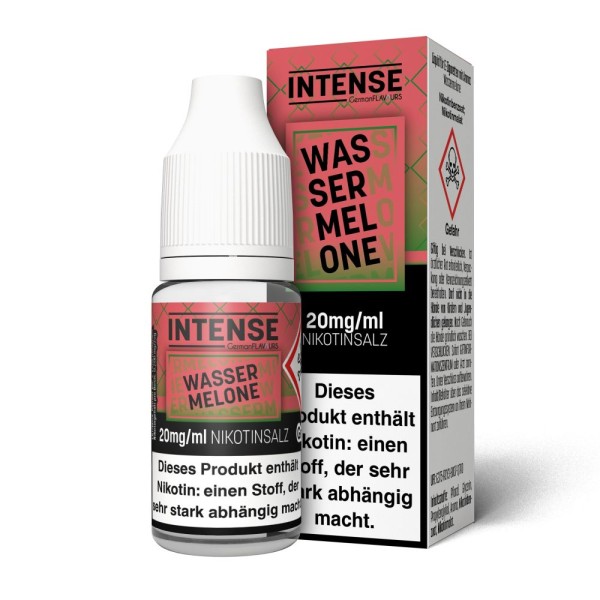 Intense - Wassermelone Nikotinsalz e-Liquid 10ml