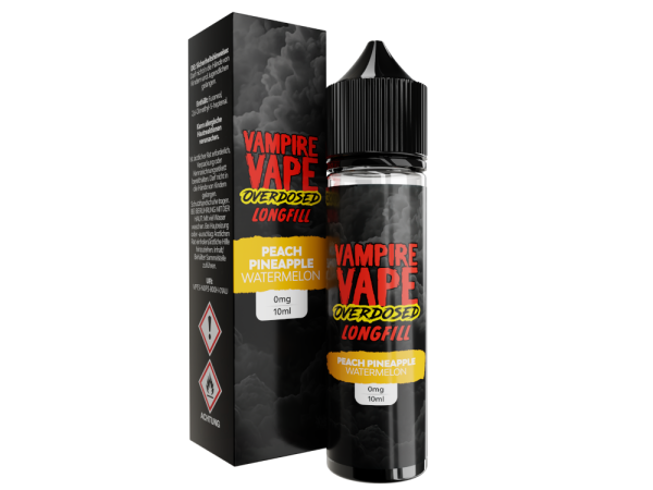 Vampire Vape - Overdosed Peach Pineapple Watermelon 10ml