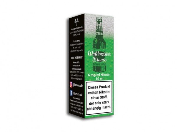 FlavourTrade - Waldmeisterbrause 10ml Liquid MHD 10/21