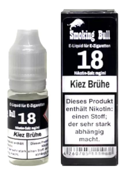Smoking Bull - Kiez Brühe 10ml Nikotinsalz Liquid