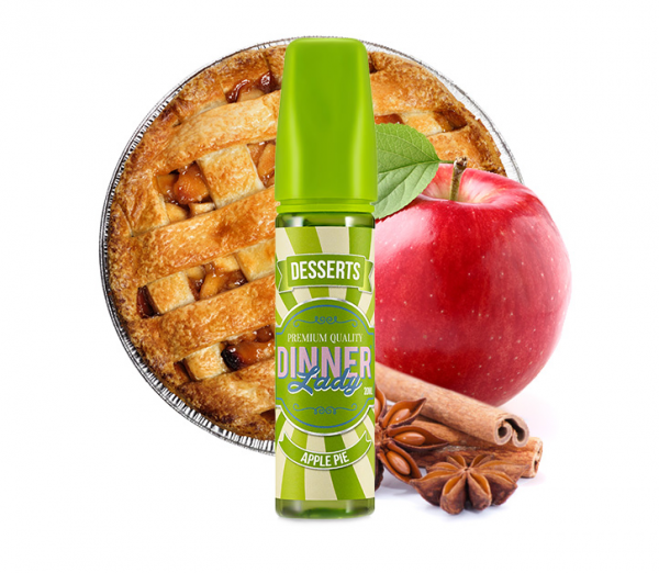 Dinner Lady - Dessert - Apple Pie 20ml Aroma Longfill