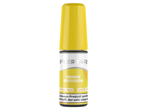 Flerbar - Orange Explosion - Nikotinsalz Liquid
