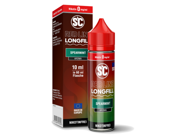 SC Red Line - Spearmint 10ml Aroma