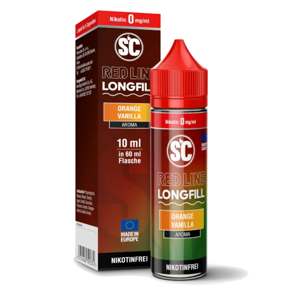 SC Red Line - Orange Vanille 10ml Aroma