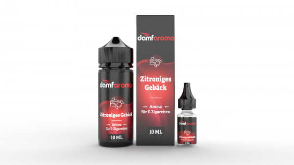 Damfaroma - Zitroniges Gebäck 10ml Longfill