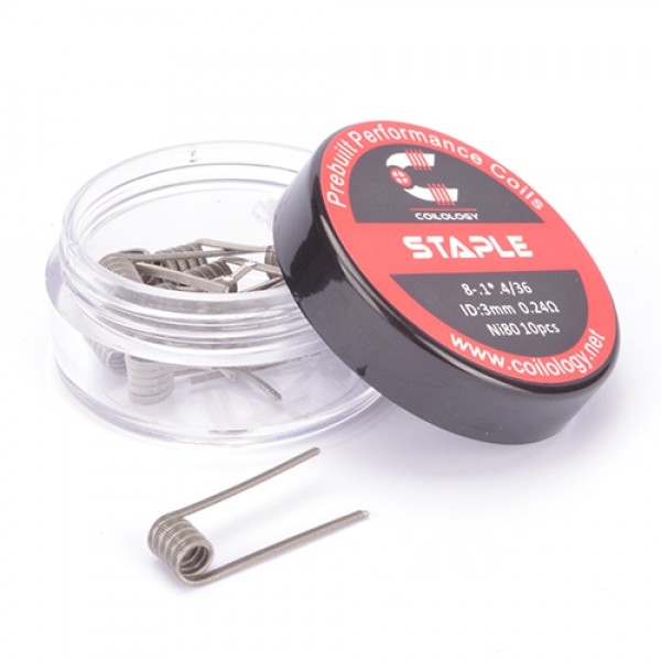 Coilology - Staple 0,24 Ohm Ni80