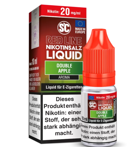 SC - Red Line - Double Apple - Nikotinsalz Liquid