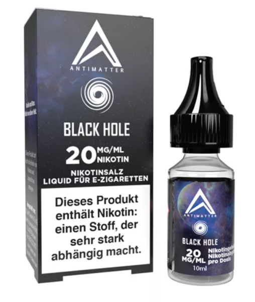 Antimatter - Black Hole Nikotinsalz Liquid 20mg 10ml