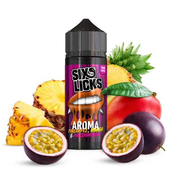 Six Licks - Pineapple Mango Passionfruit 10ml Aroma Longfill