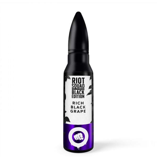 Riot Squad - Black Edition - Rich Black Grape 5ml Aroma