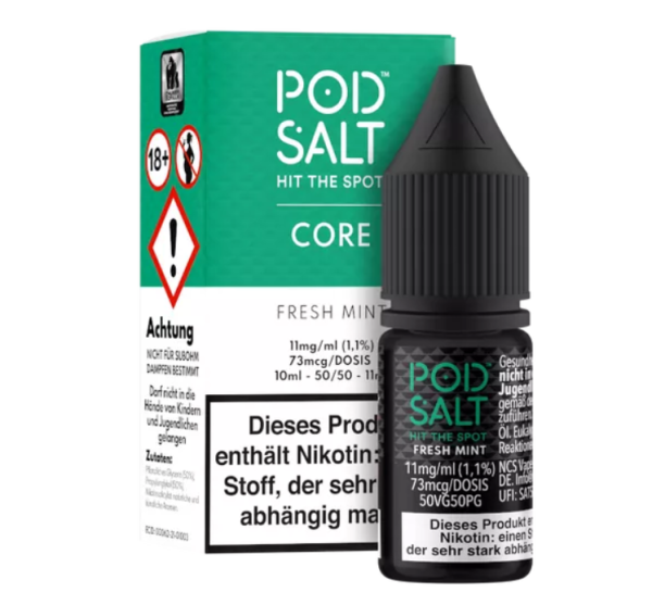 Pod Salt - Fresh Mint 10ml Nikotinsalz Liquid