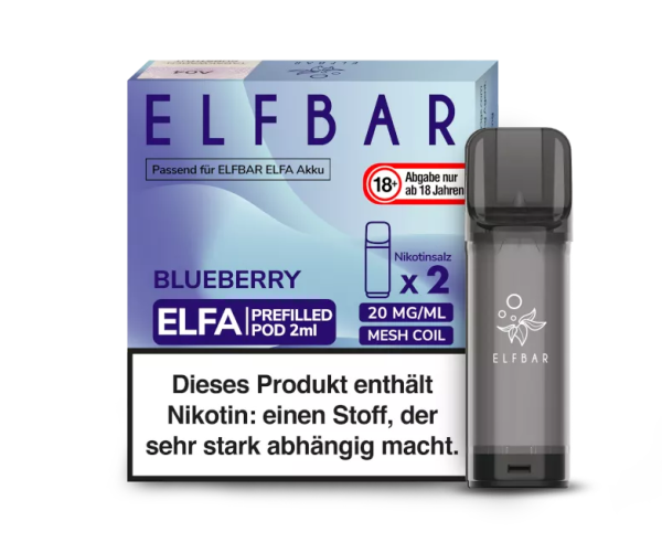 Elfbar - Elfa Pod Blueberry (2 Stück pro Packung)