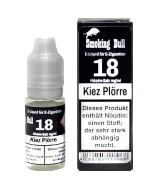 Smoking Bull - Kiez Plörre 10ml Nikotinsalz Liquid