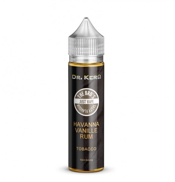The Bro's X Dr. Kero - Havanna Vanille Rum Tobacco 10ml Aroma Longfill